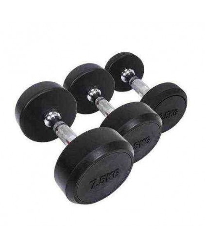 Round Head Heavy-duty Commercial Grade Dumbbell 2.5 - 25 KG Sets