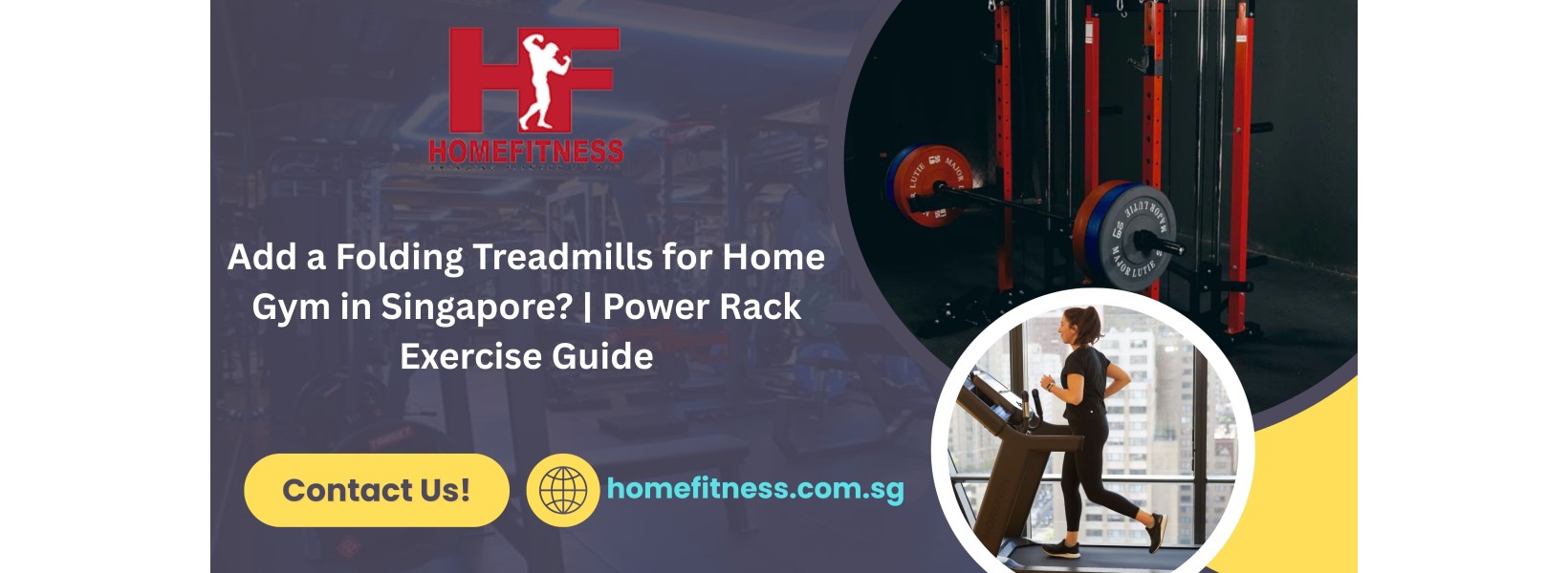 Folding Treadmills for Home Gym in Singapore? | Power Rack Exercise Guide