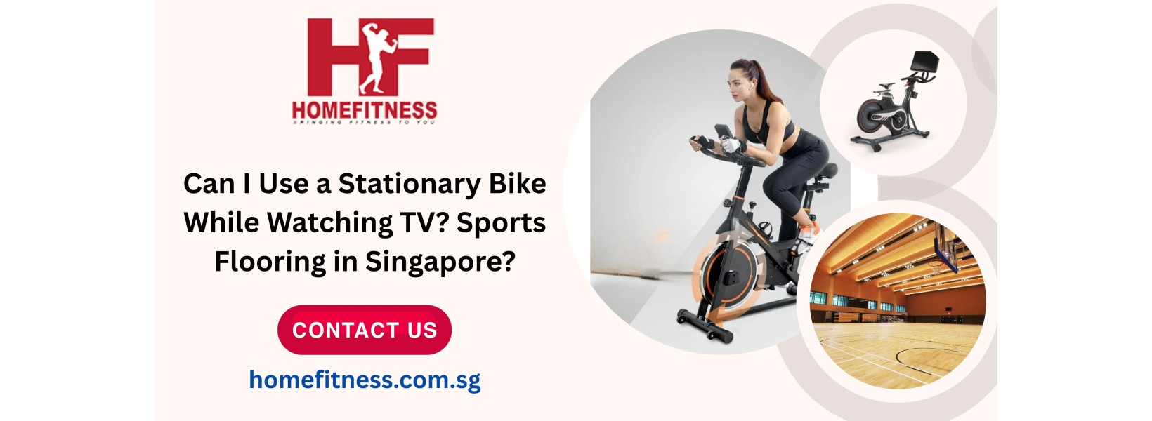 Can I Use a Stationary Bike While Watching TV? Sports Flooring in Singapore?