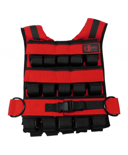Aspire Tactical Weight Vest in Red - 30KG