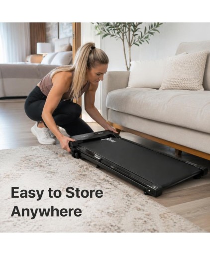 Aspire T030 Walking Pad Treadmill  (With handrail ,Ipad holder, Remote control, 2-level Manual incline )