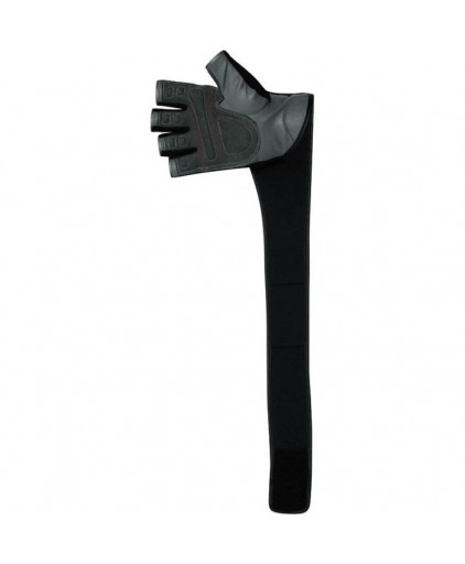 RDX L4 Deepoq Leather Gym Gloves in Grey